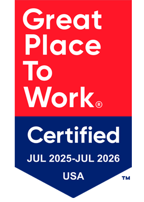 Great Place To Work Badge 2025
